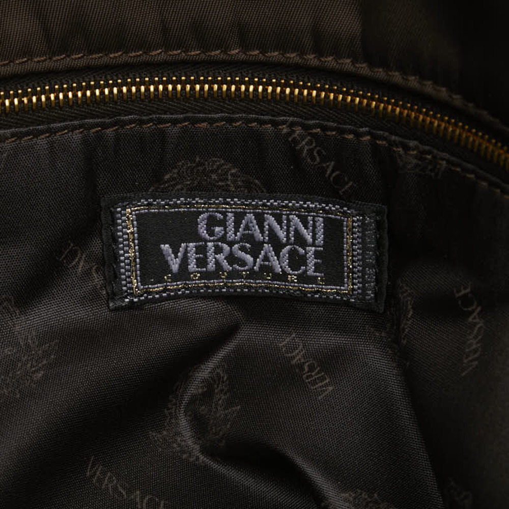 Versace Medusa logo tote bag brown - Picture 10 of 10